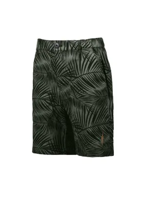 ALLOVER LINEN PRINTED SHORT