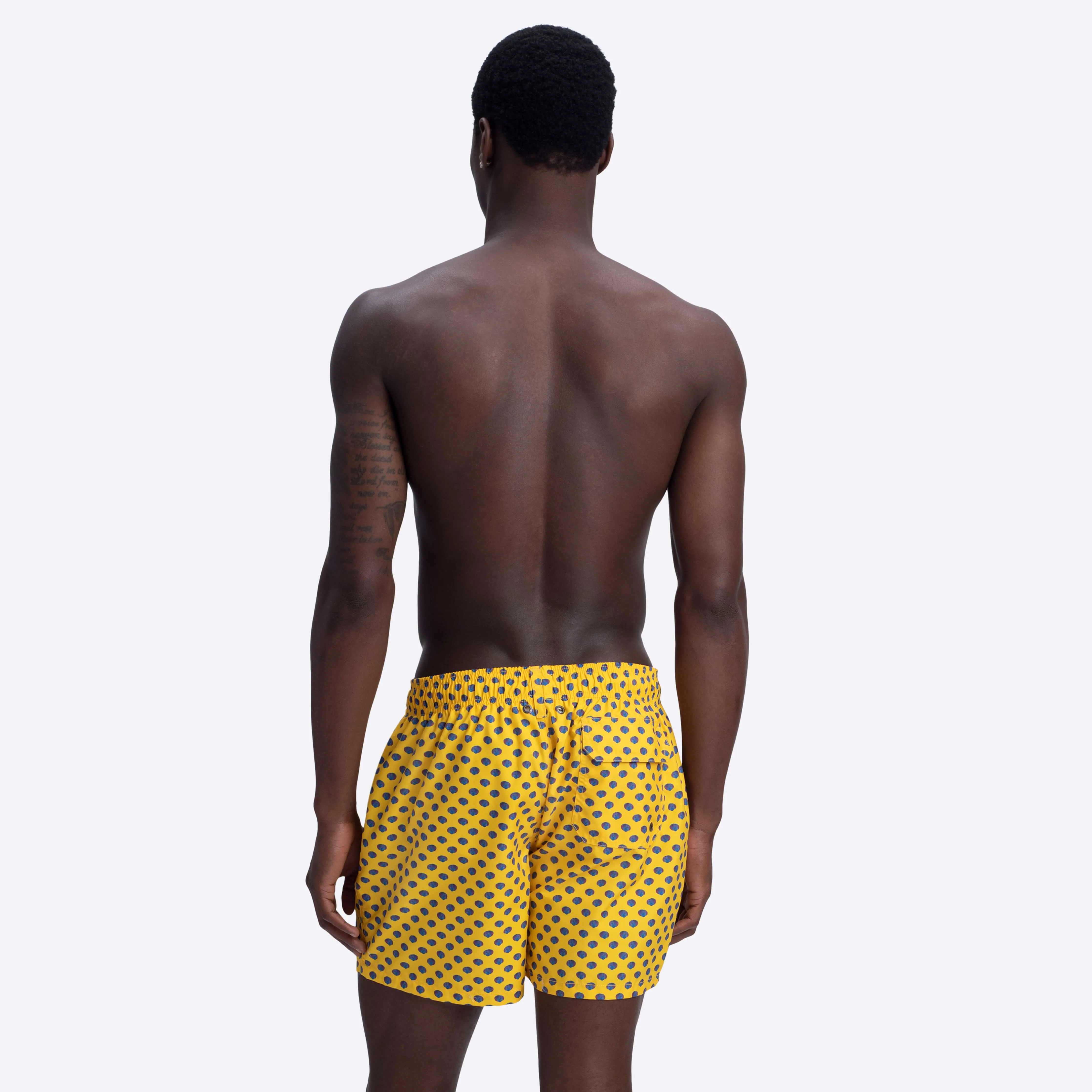 ARCHER Seashell Print Swim Trunks