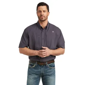 Ariat VentTEK Classic Fit Shirt in Charcoal