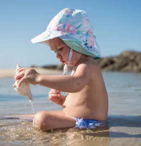 Baby Girl's Legionnaire Hat - Peony