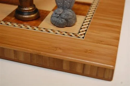 Bamboo Chess Board