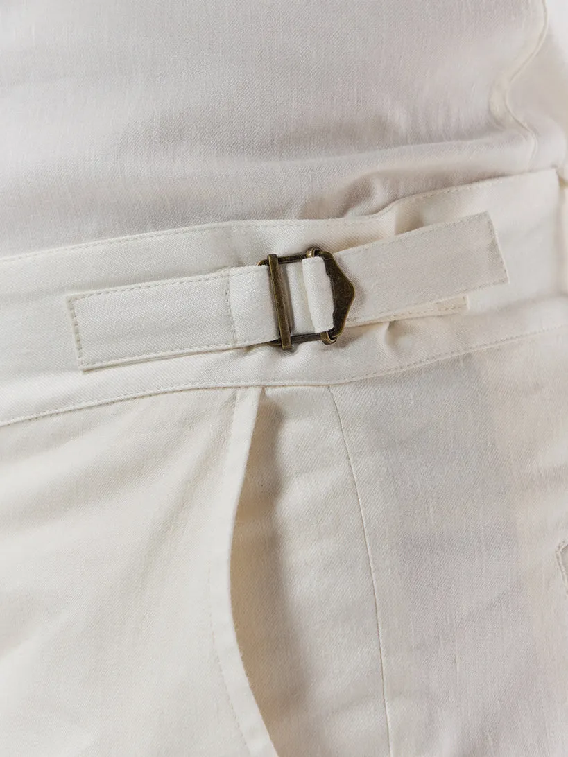 Batch 05 - Mens Off-White Linen Trouser