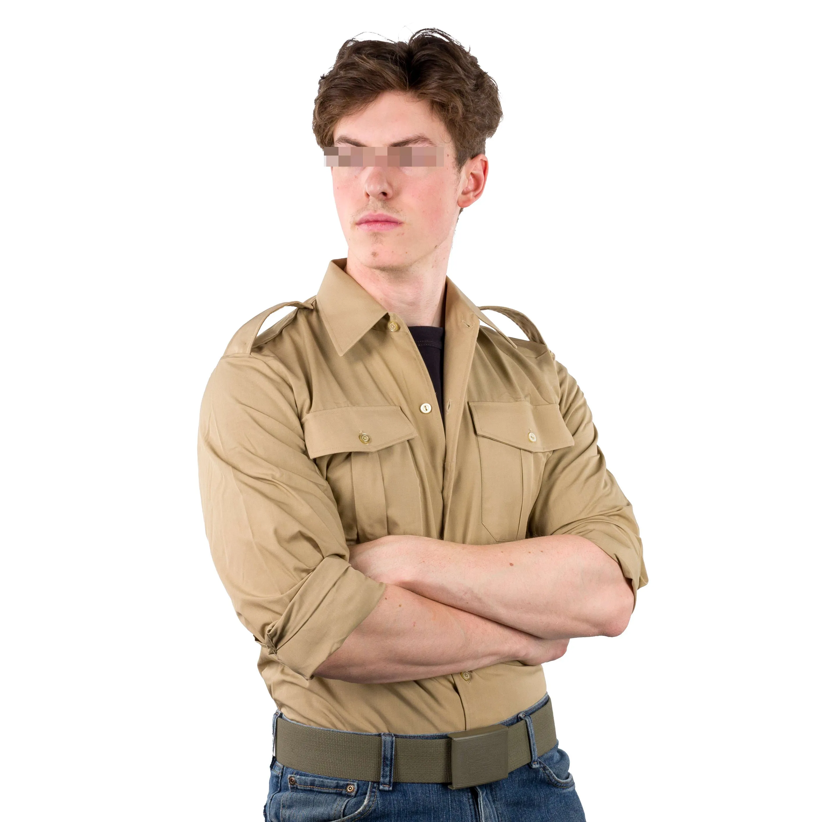 Belgian Khaki Service Shirt