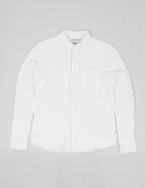 Bellfield Connaught Long Sleeve Shirt - White