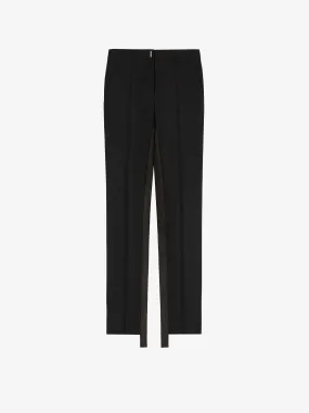 Black Poly Stylish Trouser