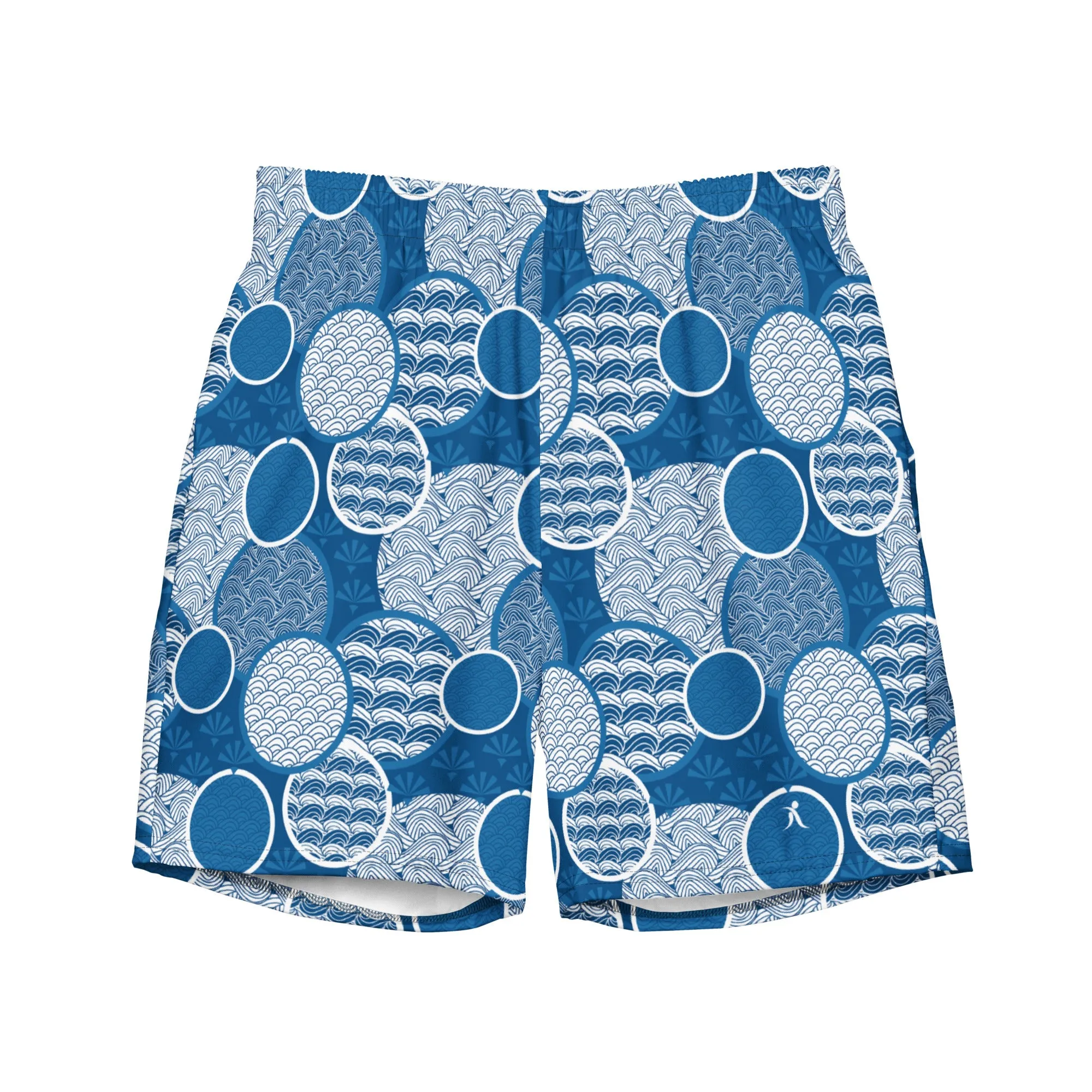 Blue Lagoon Swim Trunks