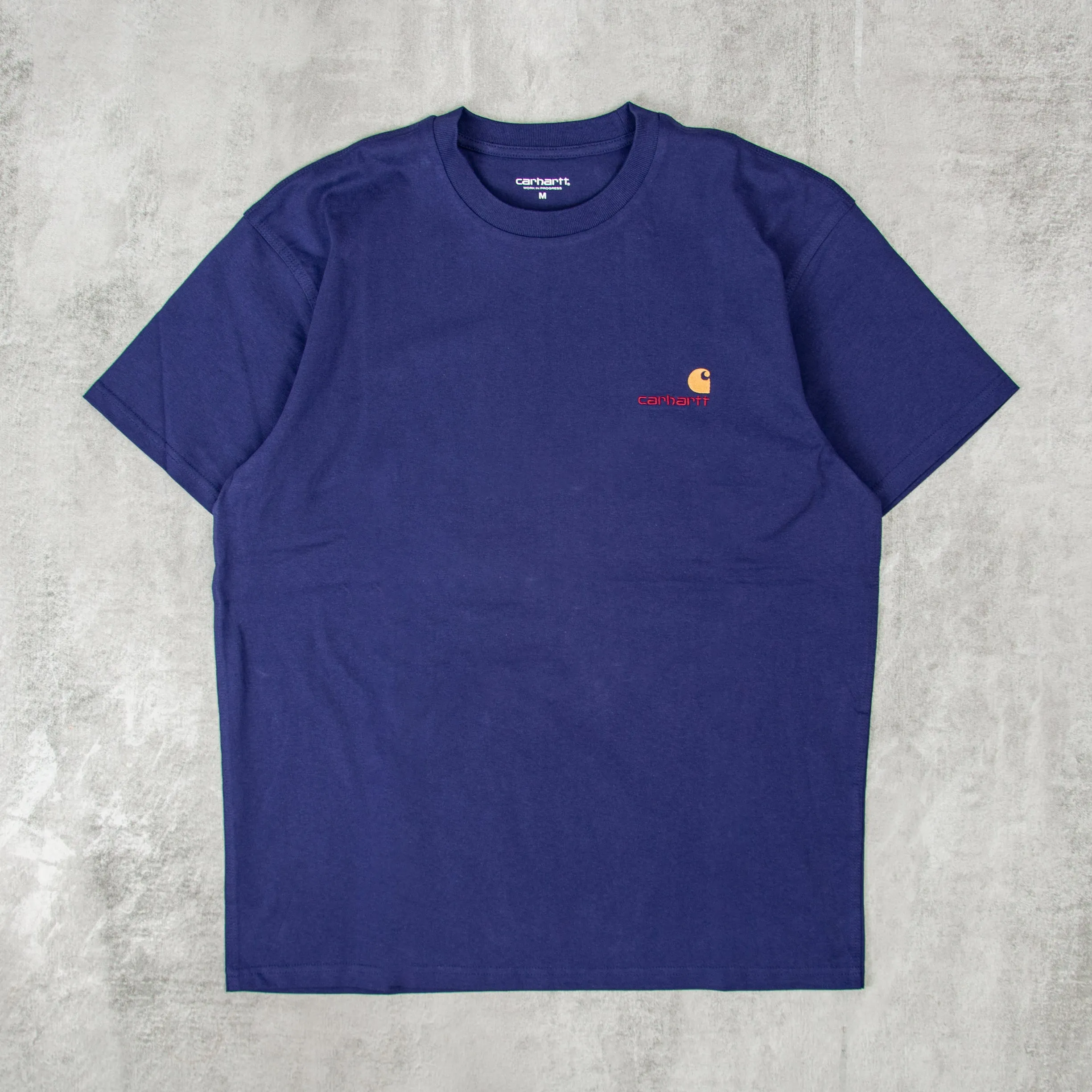 Carhartt WIP American Script S/S Tee - Aura