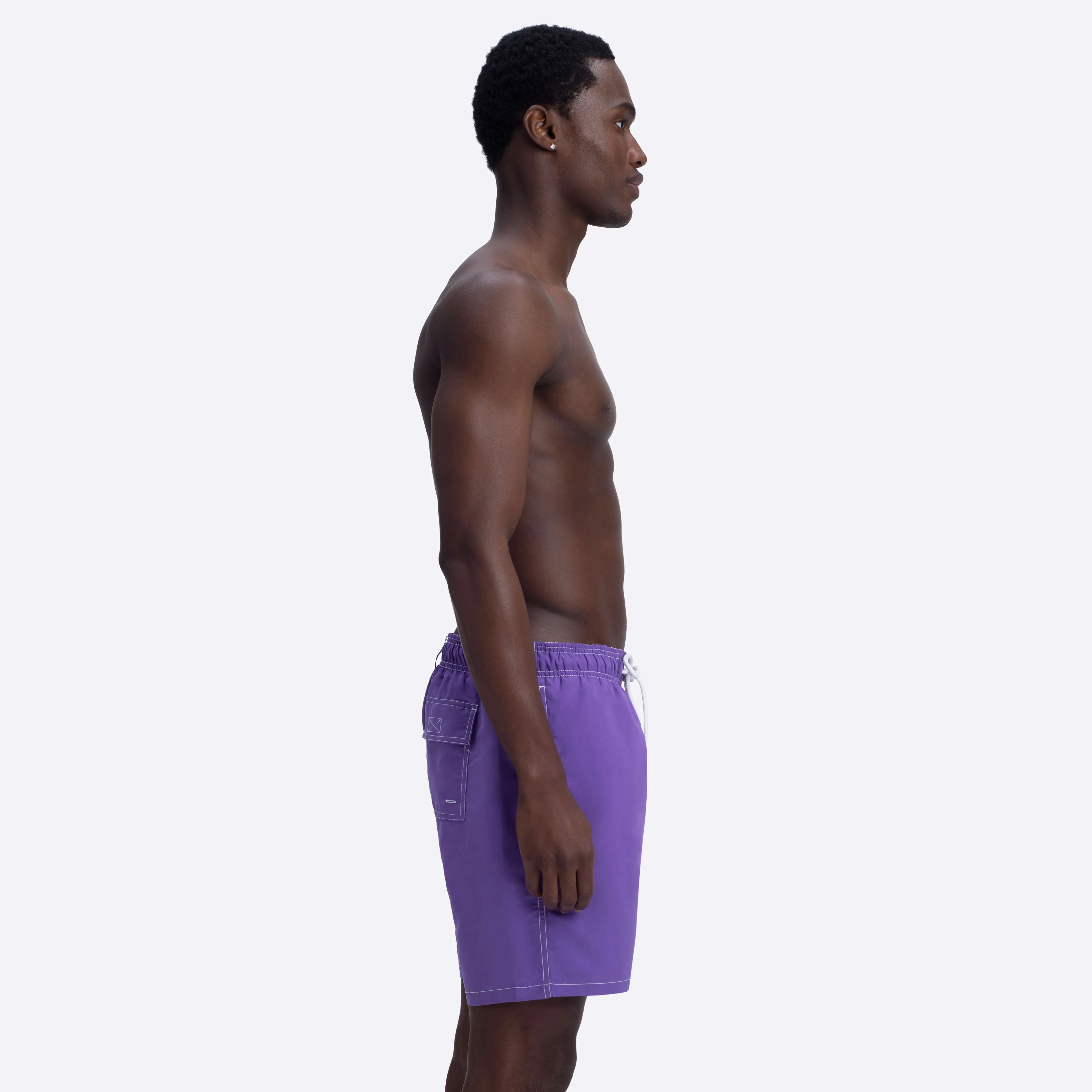 CLYDE Solid Swim Trunks