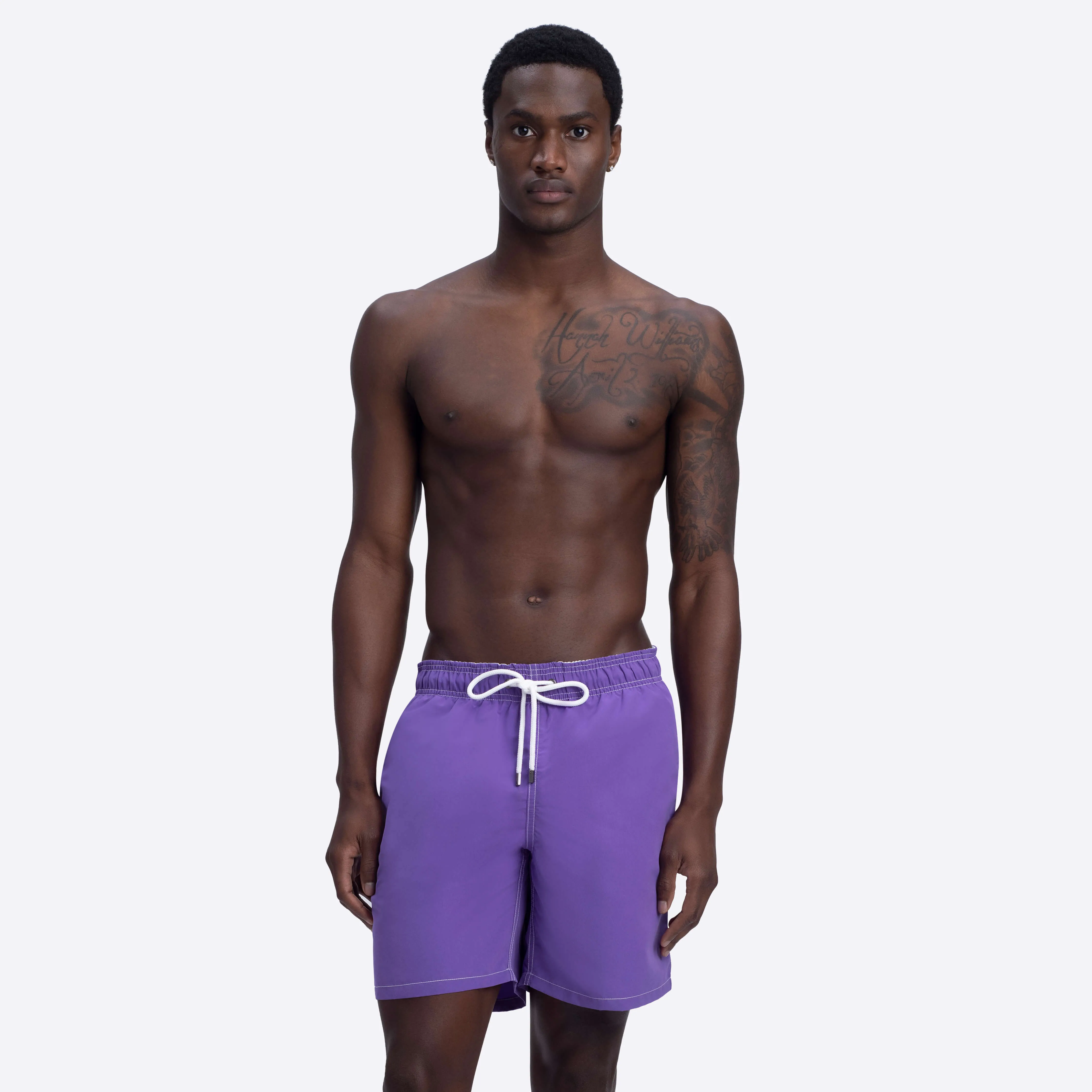 CLYDE Solid Swim Trunks