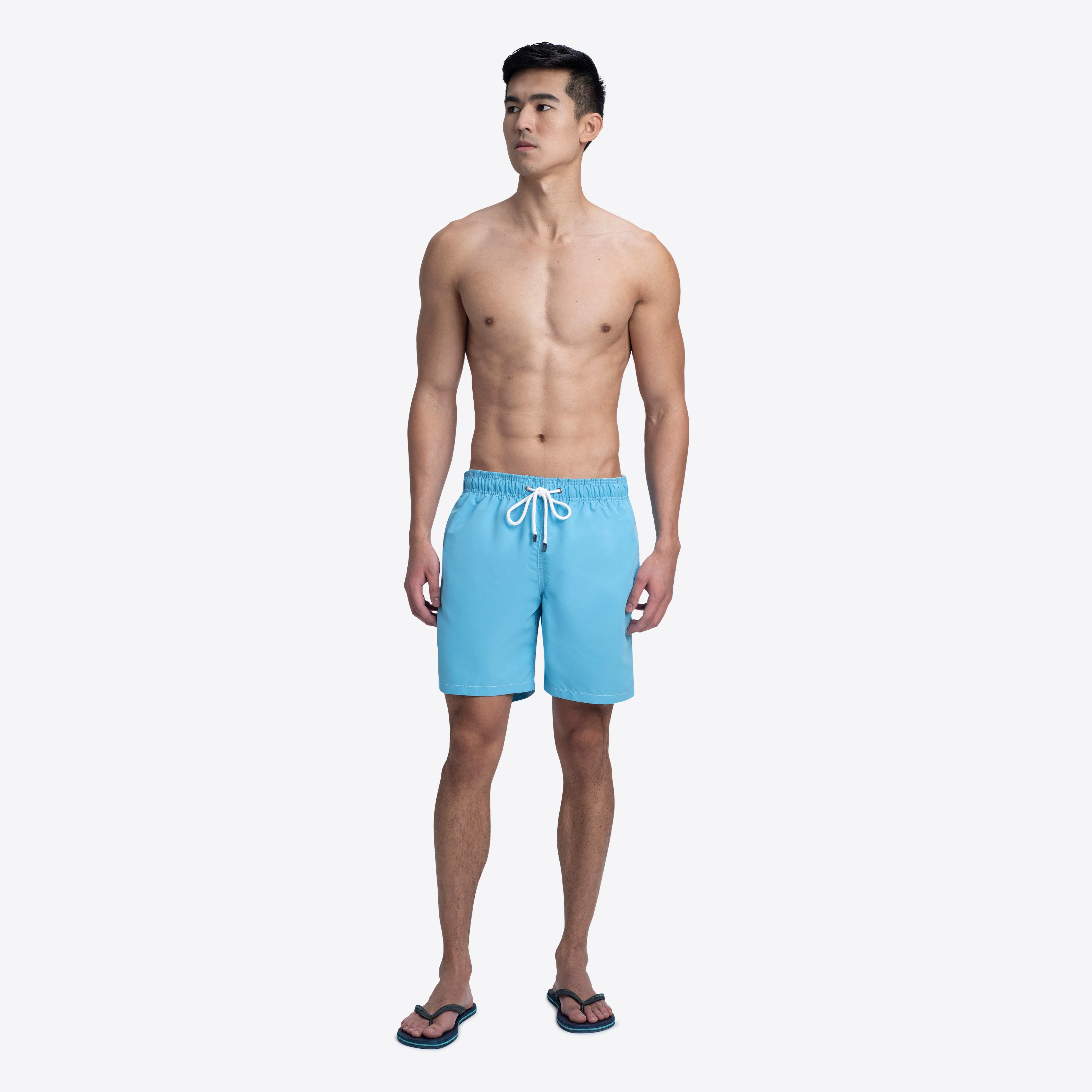 CLYDE Solid Swim Trunks