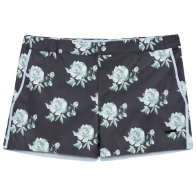 Cool Grey Peonies Print 2" Angeleno Stretch