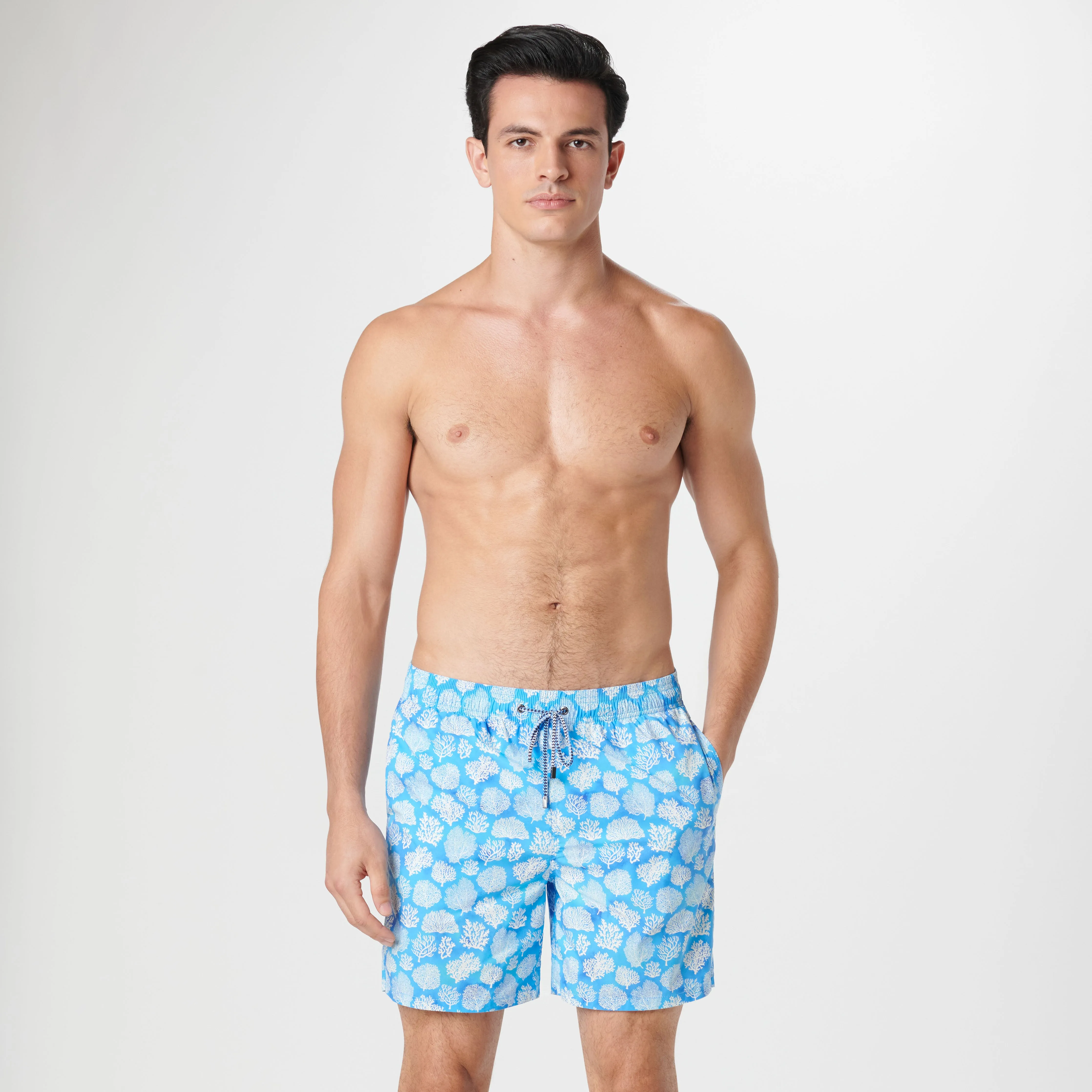 Cosmo Coral Swim Trunks