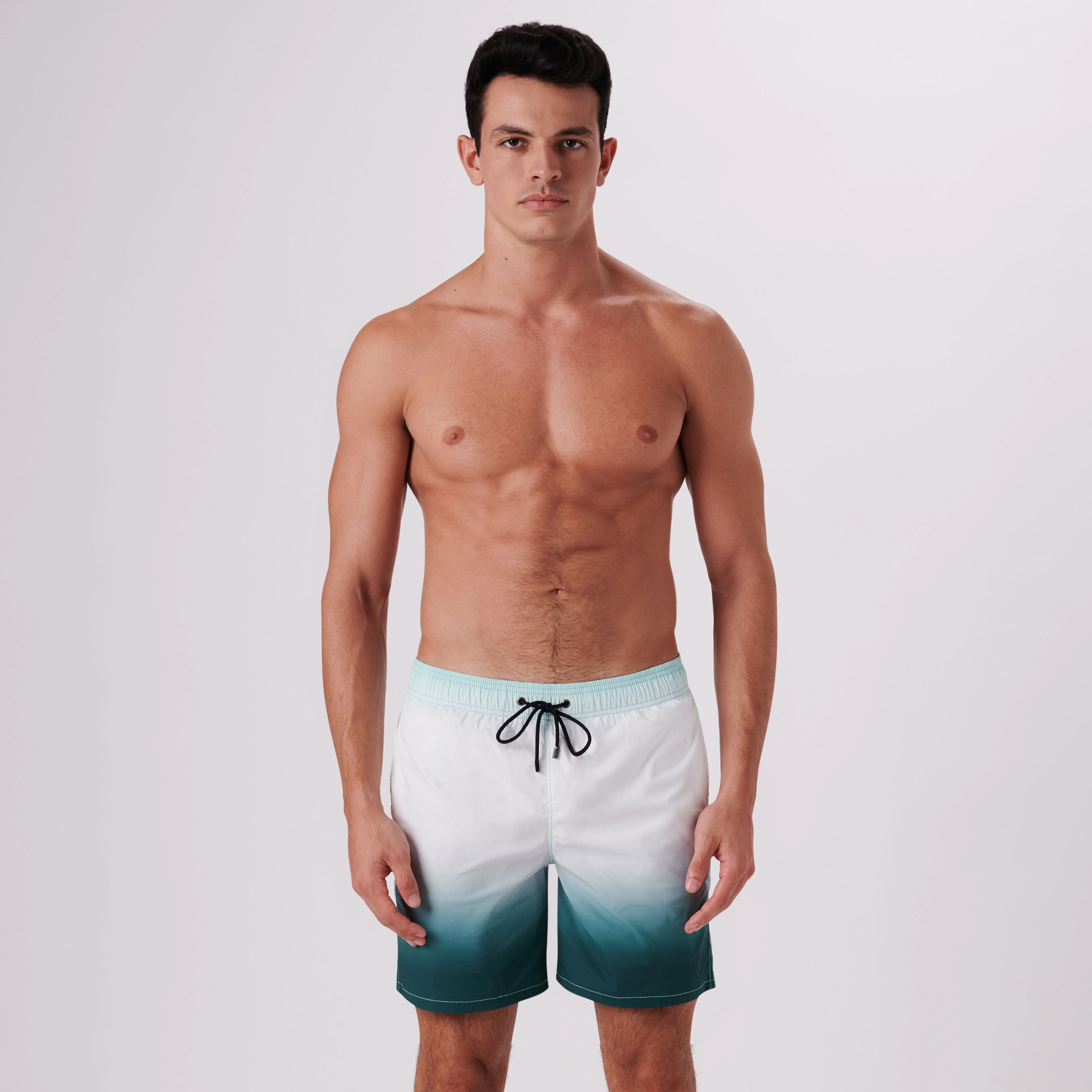 Cosmo Solid Gradient Swim Trunks