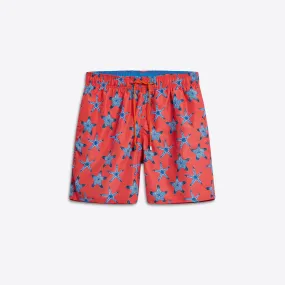 DELANO Starfish Print Swim Trunks