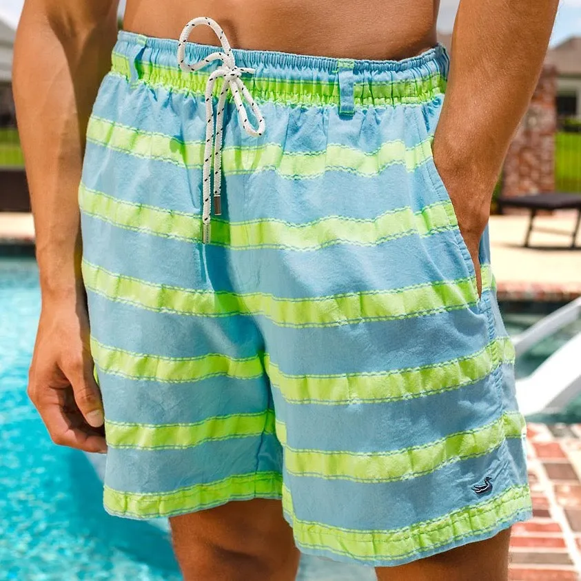 Dockside Swim Trunk - Cruiser Stripe