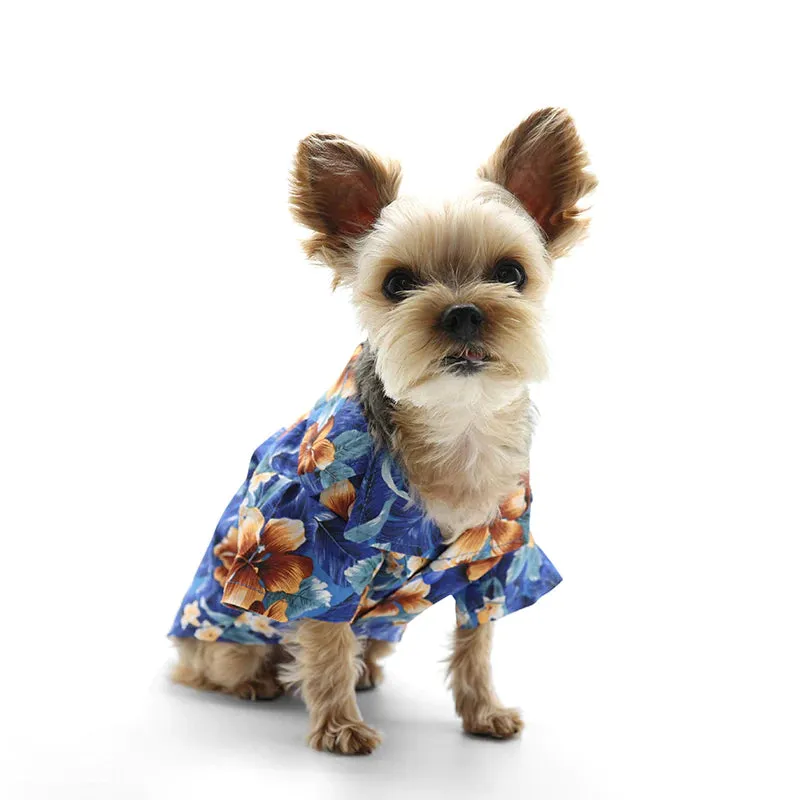 Dogo Pet Tropical Floral Dog Shirt