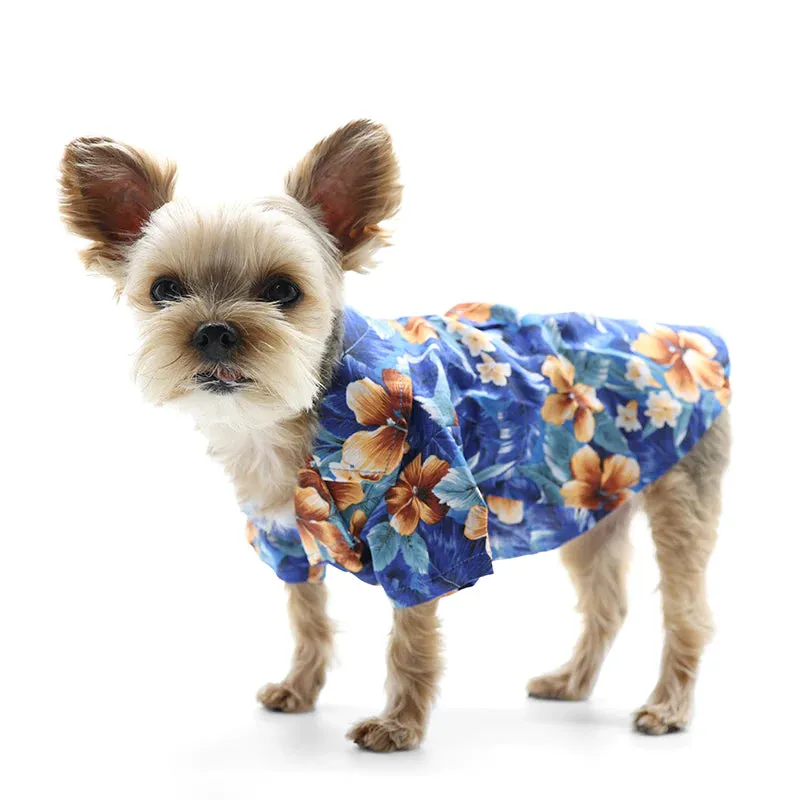 Dogo Pet Tropical Floral Dog Shirt