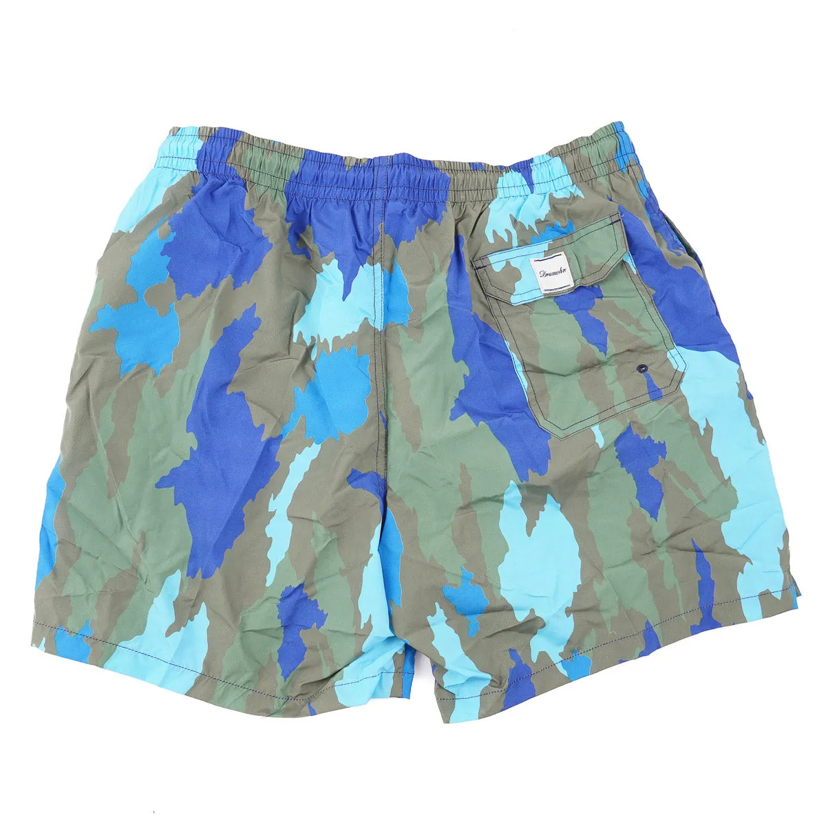 Drumohr Abstract Print Swim Trunks