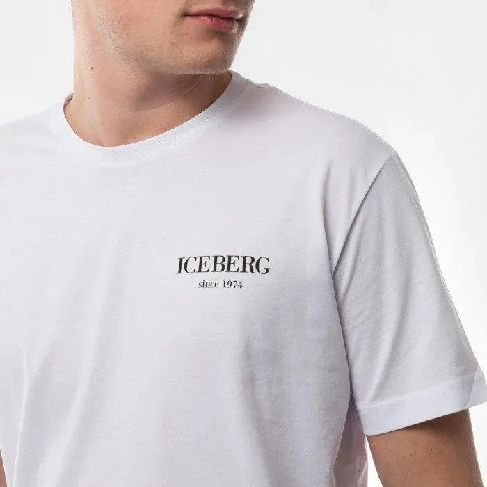 Embroidered Large Logo T-Shirt (White) - I23F02963011101