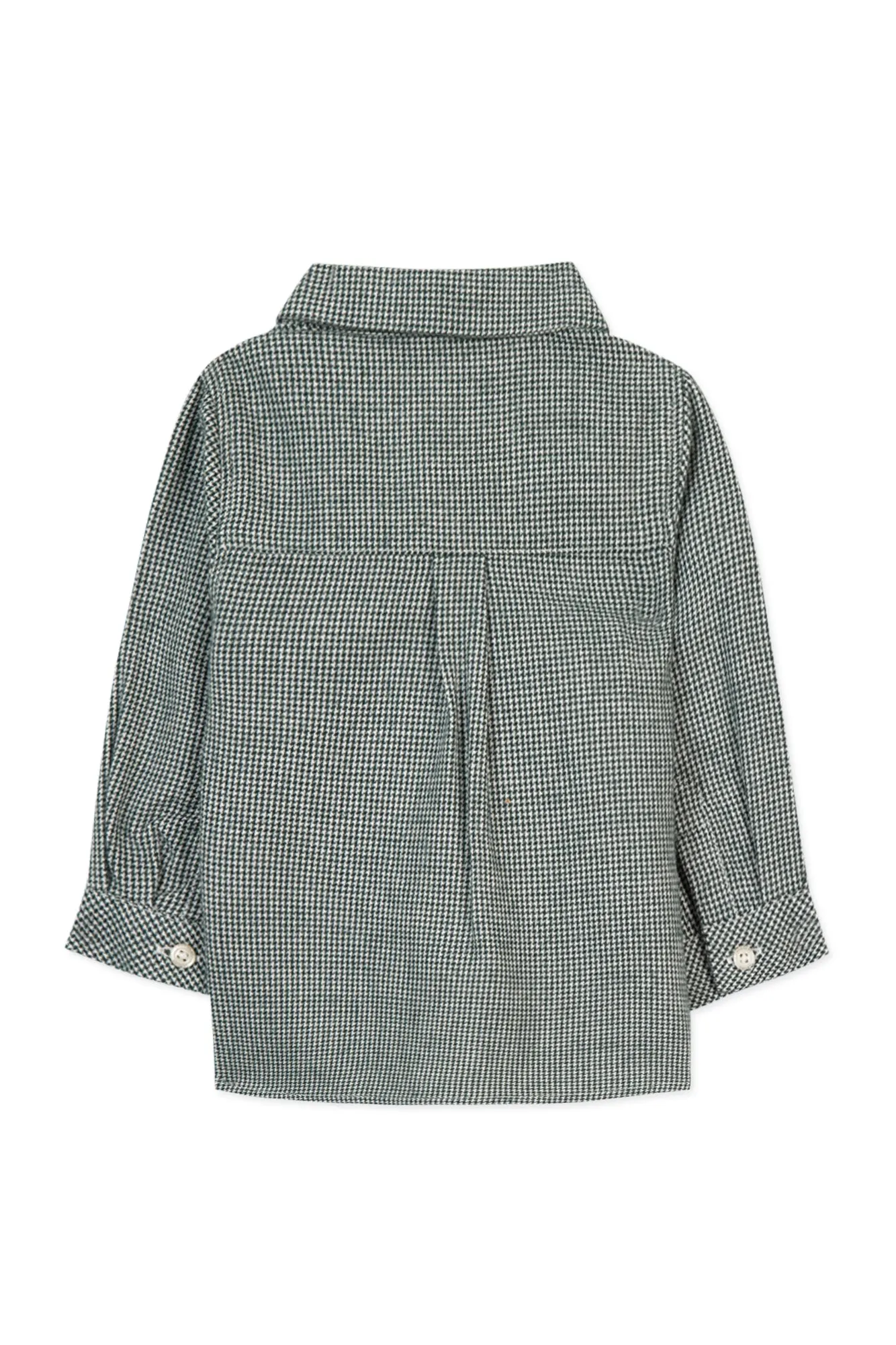 English Green Collar Shirt