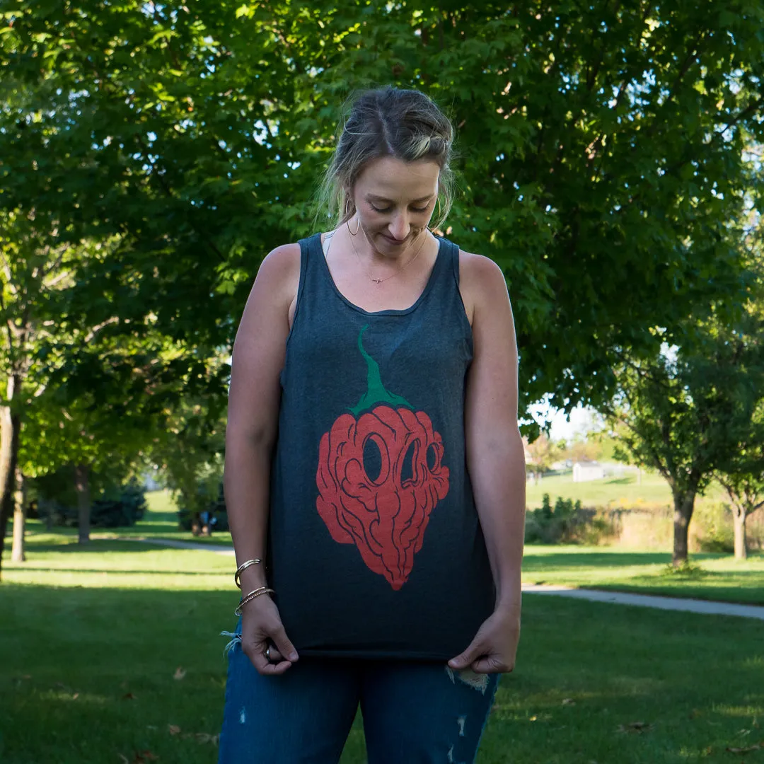 Ghoulish Ghost Pepper Tank Top - Last Chance!