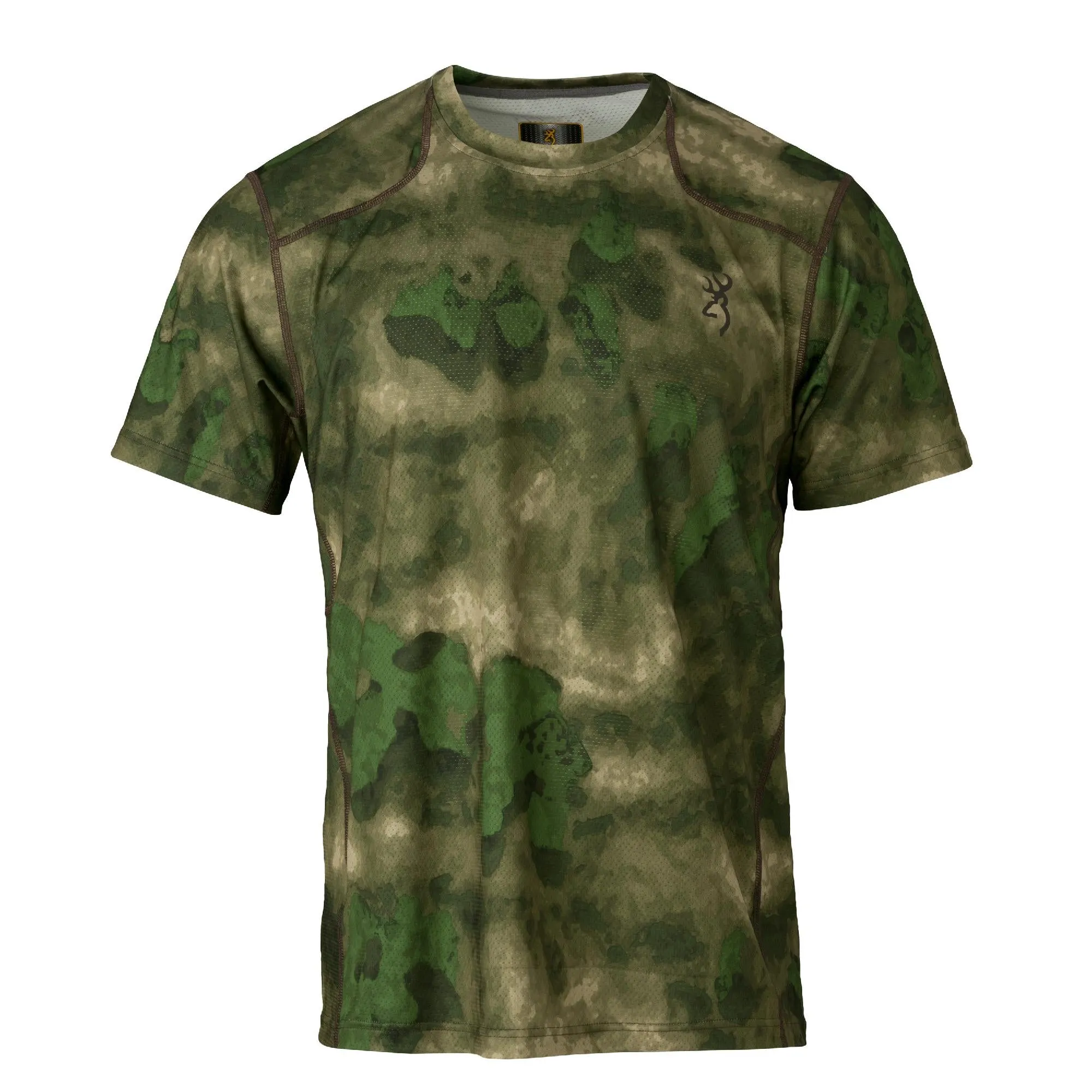 Hell's Canyon Speed Plexus Mesh Shirt - Short Sleeve, ATACS Foliage-Green, Large