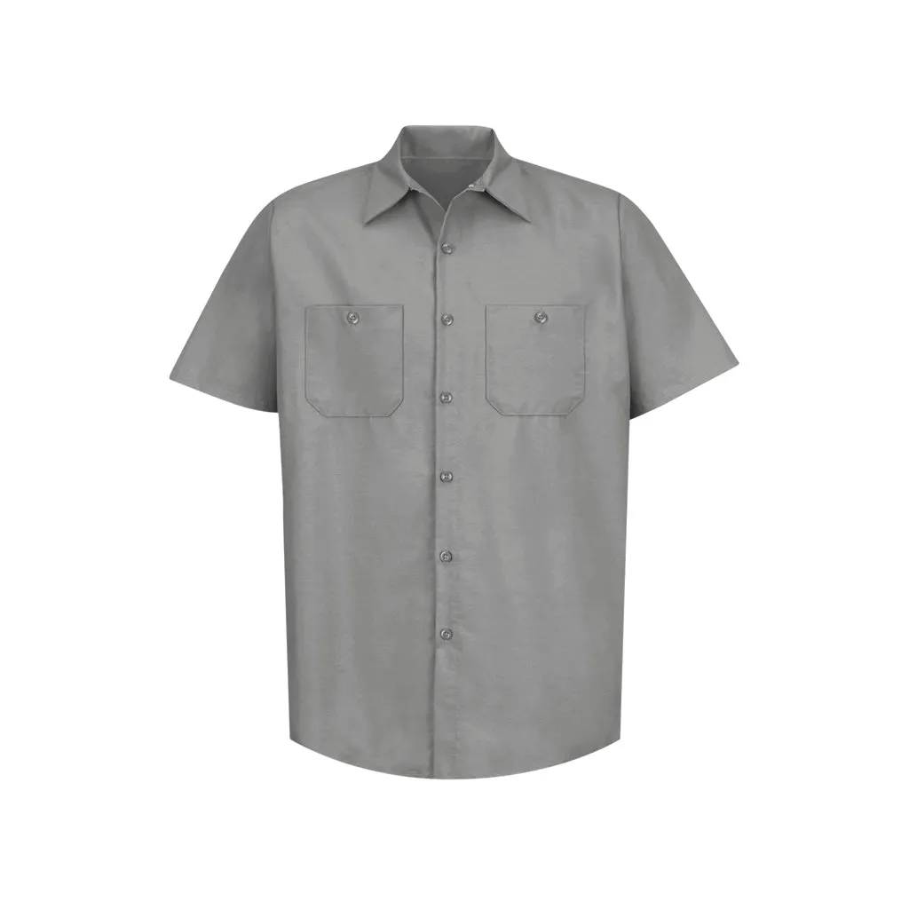 Industrial Work Shirt Light Grey