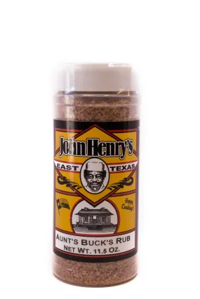 John Henry's: Aunt Bucks Rub