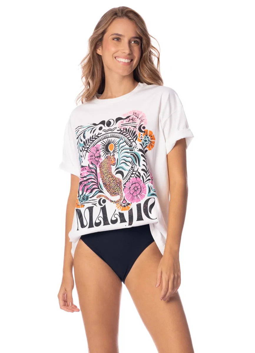 Maaji Jaguar Jungle Azalea T-Shirt