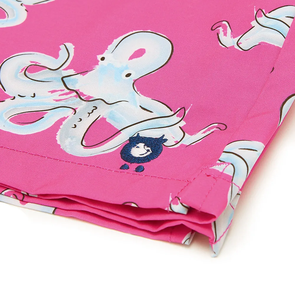 Matching Father & Son Octopus Swim Shorts with Waterproof Pocket