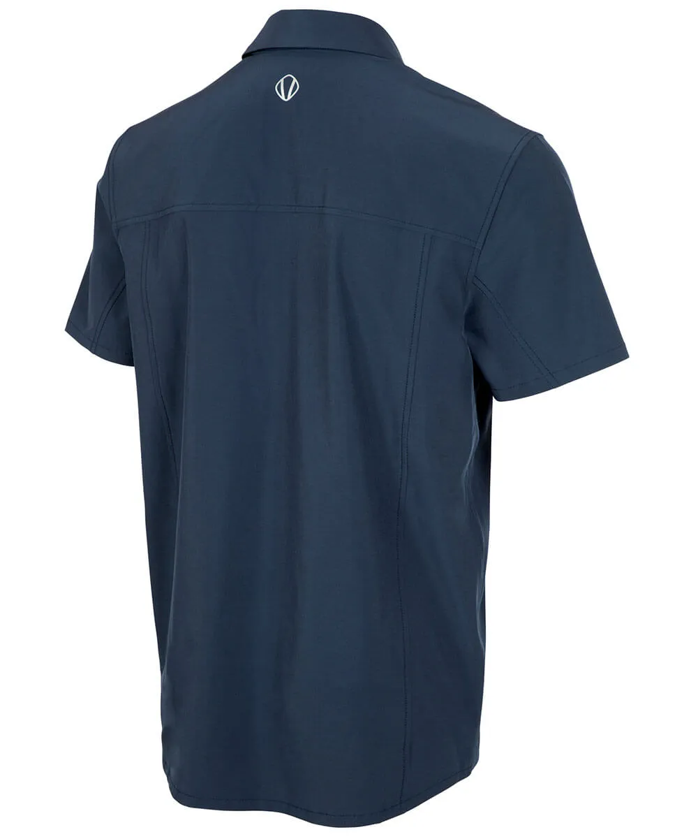 Men's Duncan Woven Snap-Front Short Sleeve Shirt