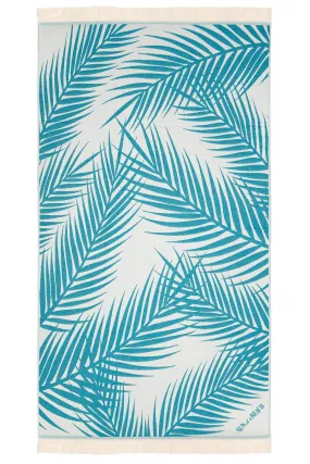 Palm Springs Petrol | Feather Beach Towel