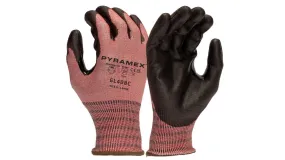 Pyramex 18 Gauge HPPE Polyurethane Coated A6 Cut Resistant Gloves - 2XL