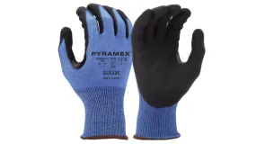 Pyramex 18 Gauge Micro-Foam Nitrile A4 Cut Touchscreen Saftey Gloves - X3