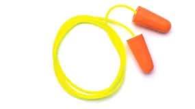 Pyramex 31 dB NRR Corded Disposable Earplug, (Plug-Samples)