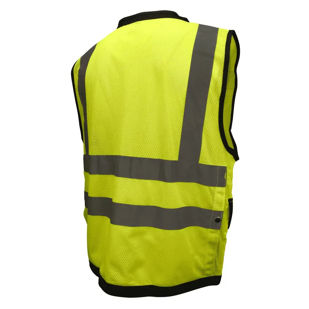 Radians Type R Class 2 Heavy Duty Surveyor Safety Vest - Green/4X