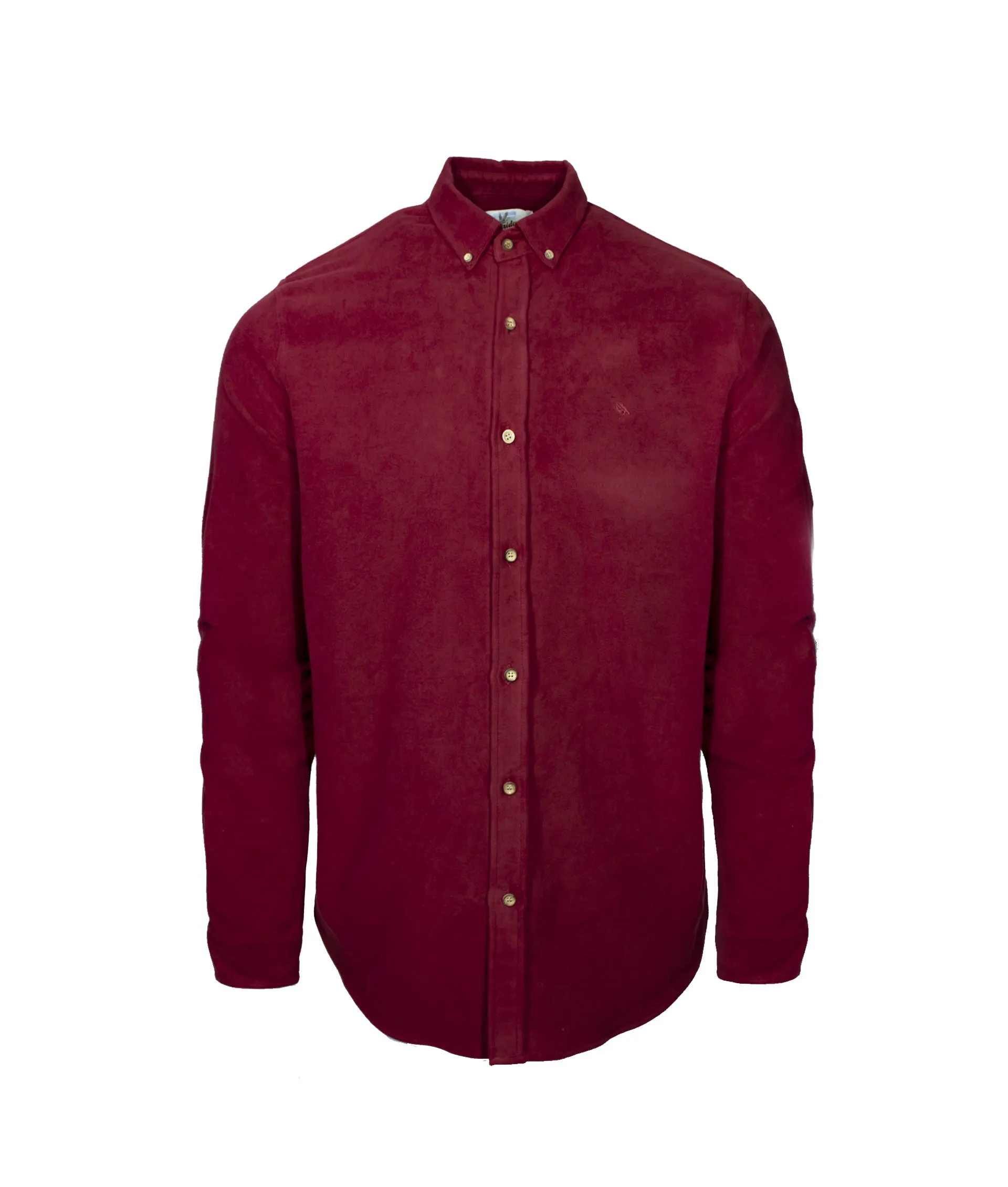 Ridware Moleskin Shirt - Maroon Red