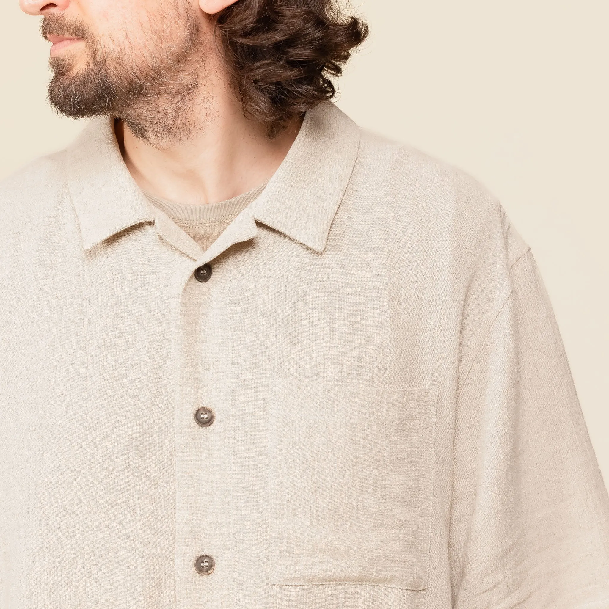 Satta - Paseo Shirt - Raw Ecru