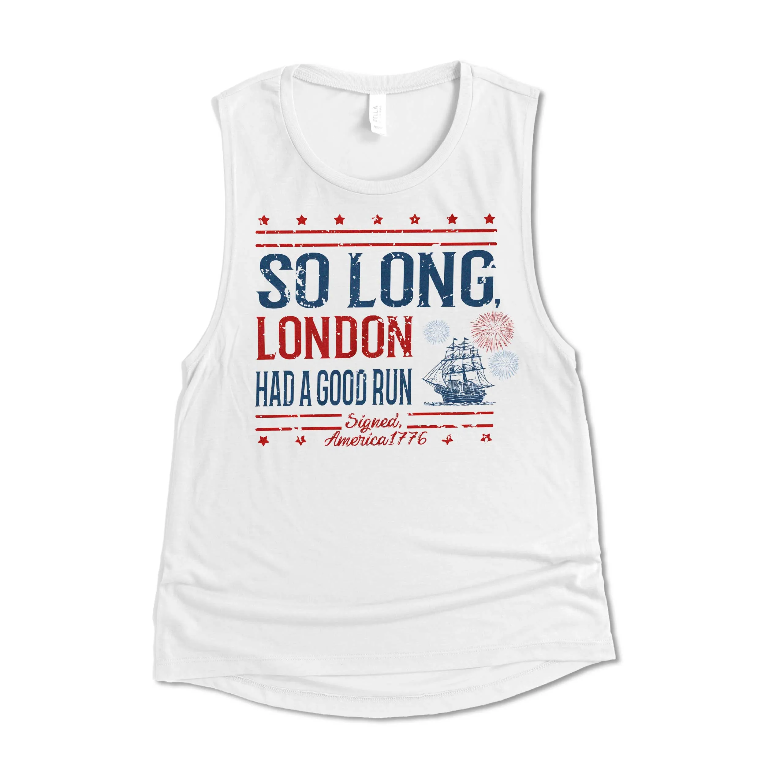 so long london had a good run fourth of july funny shirt tank top