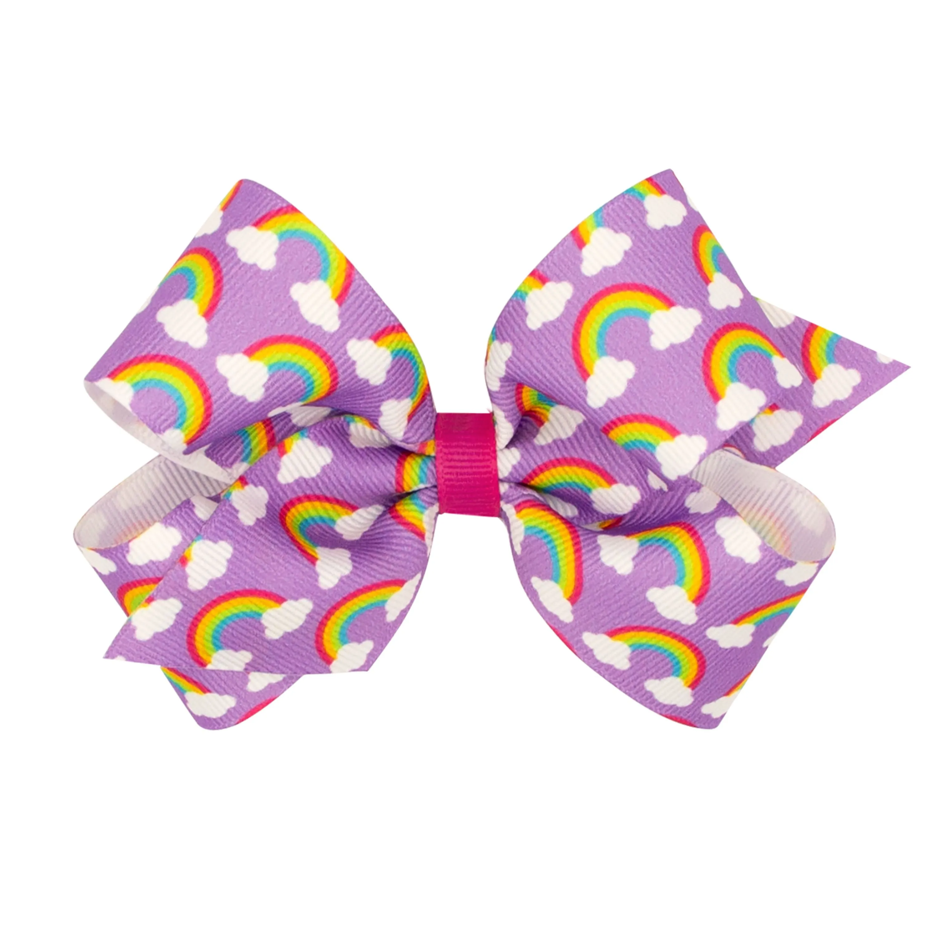 Trendy Print grosgrain bows F24