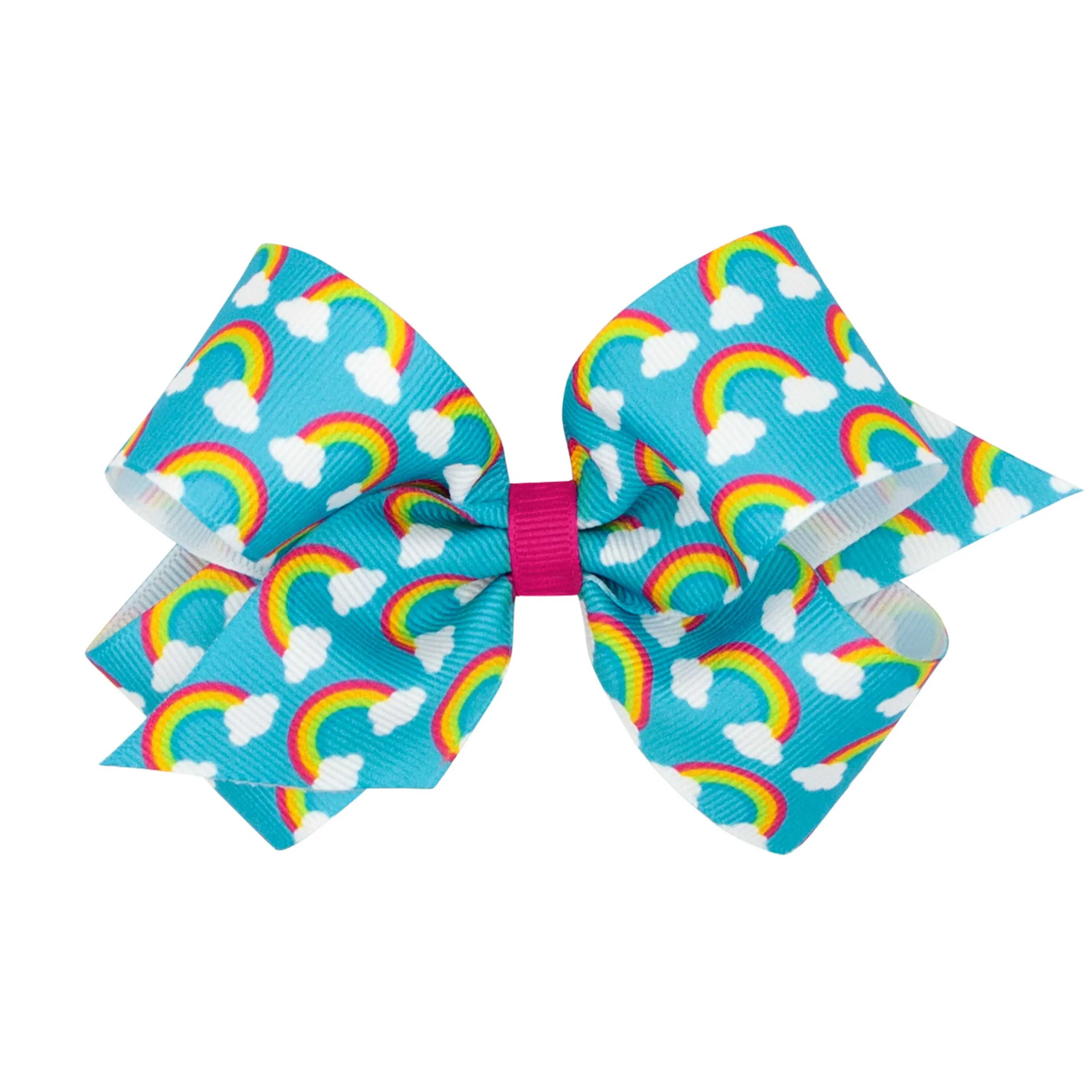 Trendy Print grosgrain bows F24