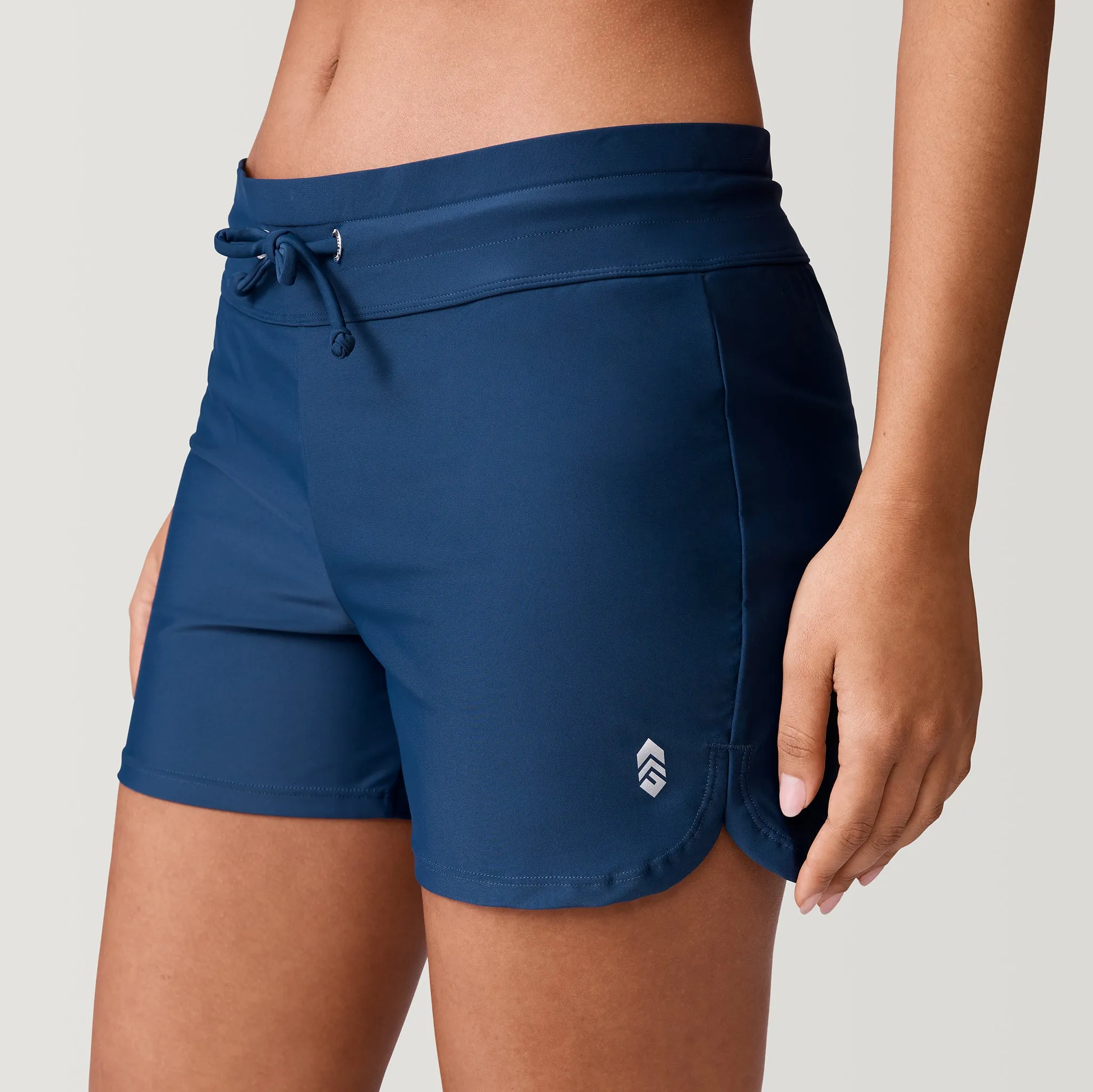 Women's Drawstring Swim Short